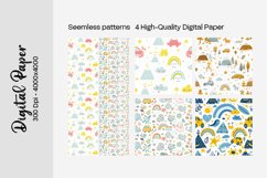 Nursery Boho digital paper Seamless backgrounds Product Image 1