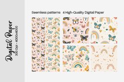 Nursery Boho digital paper Seamless backgrounds Product Image 2