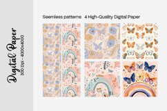 Nursery Boho digital paper Seamless backgrounds Product Image 1