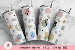 Tumbler Sublimation Affirmations Bundle, 20 oz tumbler wrap, Png Self Love