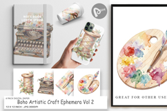 Artistic Craft Ephemera Digital Paper Product Image 1