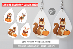 Earring Boho Woodland Animals Product Image 1