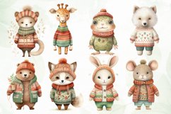 Boho Baby Animals Sublimaation Clipart Product Image 2