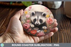 GorgeousBoho Baby Round Coaster design.