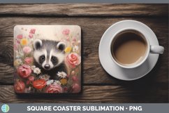 GorgeousBoho Baby Square Coaster design.
