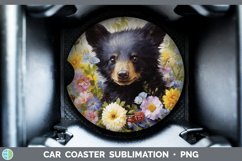 GorgeousBoho Baby Car Coaster design.