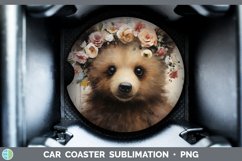 GorgeousBoho Baby Car Coaster design.