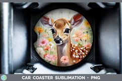GorgeousBoho Baby Car Coaster design.