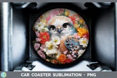 GorgeousBoho Baby Car Coaster design.