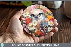 GorgeousBoho Baby Round Coaster design.
