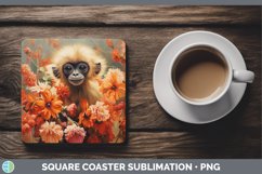 GorgeousBoho Baby Square Coaster design.