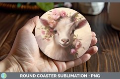 GorgeousBoho Baby Round Coaster design.