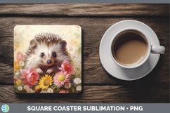 GorgeousBoho Baby Square Coaster design.