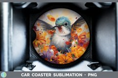 GorgeousBoho Baby Car Coaster design.