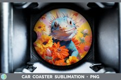 GorgeousBoho Baby Car Coaster design.
