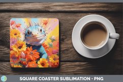 GorgeousBoho Baby Square Coaster design.