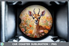 GorgeousBoho Baby Car Coaster design.