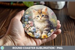 GorgeousBoho Baby Round Coaster design.