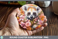 GorgeousBoho Baby Round Coaster design.