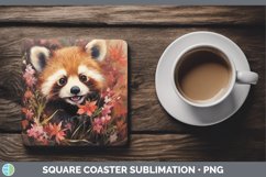 GorgeousBoho Baby Square Coaster design.