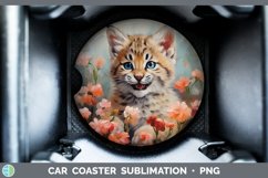GorgeousBoho Baby Car Coaster design.