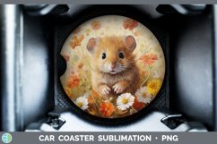 GorgeousBoho Baby Car Coaster design.