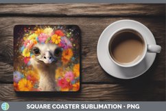 GorgeousBoho Baby Square Coaster design.