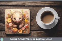 GorgeousBoho Baby Square Coaster design.
