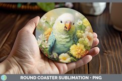 GorgeousBoho Baby Round Coaster design.