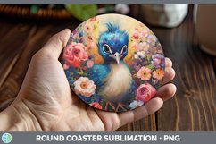 GorgeousBoho Baby Round Coaster design.