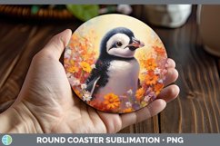 GorgeousBoho Baby Round Coaster design.