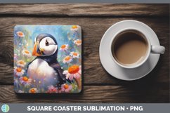 GorgeousBoho Baby Square Coaster design.
