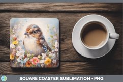 GorgeousBoho Baby Square Coaster design.