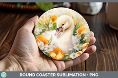GorgeousBoho Baby Round Coaster design.