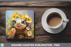 GorgeousBoho Baby Square Coaster design.