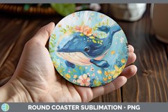 GorgeousBoho Baby Round Coaster design.
