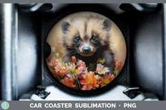GorgeousBoho Baby Car Coaster design.