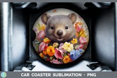GorgeousBoho Baby Car Coaster design.