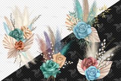Boho Bouquets Clipart Product Image 2