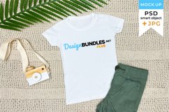 Boys t-shirt mockup | Boho mockup kids t-shirt Product Image 1