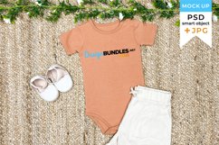 Brown bodysuit mockup | Boho bodysuit mockup Product Image 1