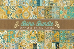 Boho Bundle Seamless Patterns Vol. 01 Product Image 1