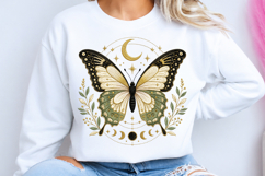 Boho Butterfly PNG Design Product Image 2