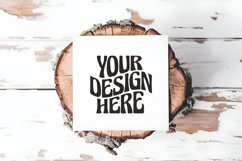 Boho Card Mockup 5x7 Rustic Art Card Mockups Invitations Product Image 1