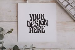 Boho Card Mockup 5x7 Rustic Art Card Mockups Invitations Product Image 1