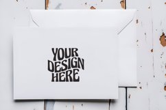 Boho Card Mockup 5x7 Rustic Art Card Mockups Invitations Product Image 1