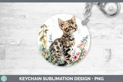 GorgeousBoho Cat Keychain design.