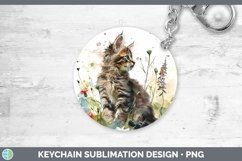GorgeousBoho Cat Keychain design.