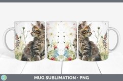 GorgeousBoho Cat Mug Wrap design.