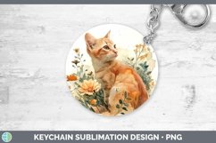 GorgeousBoho Cat Keychain design.